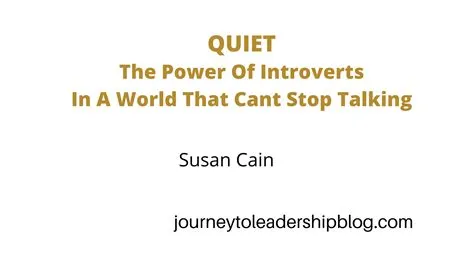  Quiet: The Power of Introverts in a World That Can't Stop Talking - Un Hymne à l'Introspection et Une Réflexion sur la Nature du Leadership